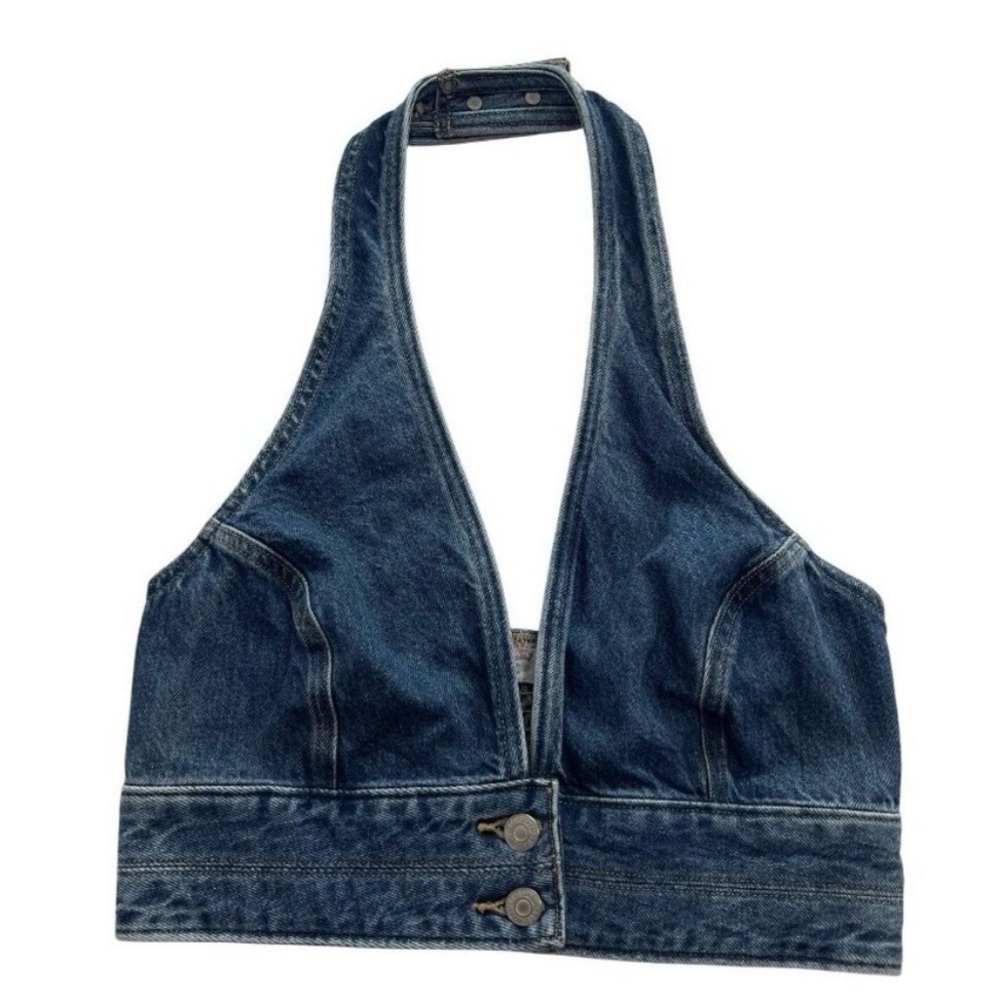 Levi's Denim Halter Top